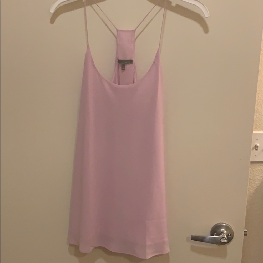 Light purple/pink spaghetti strap